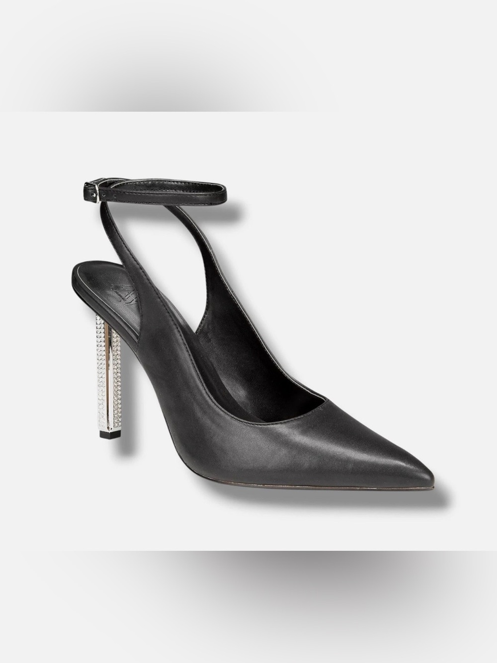 AAJ by AMINAH “Saraphina” Embellished Heel Ankle-Strap Pumps - Size 6 - NWT